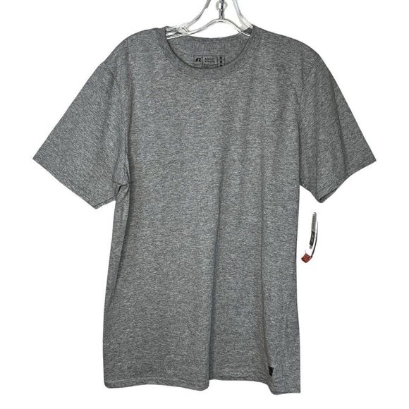 Russell Athletic Shirt‎ Mens Medium Gray Short Sleeve Blank T-Shirt Sportswear - Picture 1 of 5